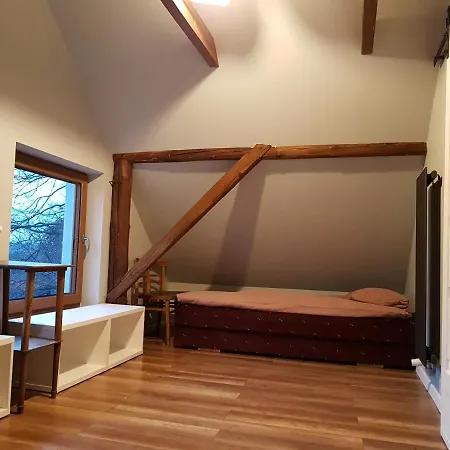 Ranczo Dziki Sad Деревянный коттедж *